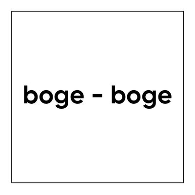 Trademark boge - boge