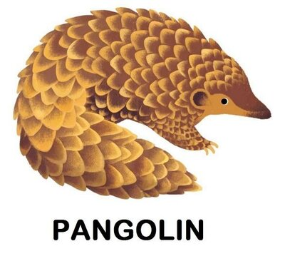 Trademark PANGOLIN DAN LOGO