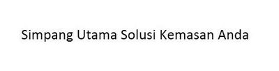 Trademark SIMPANG UTAMA SOLUSI KEMASAN ANDA