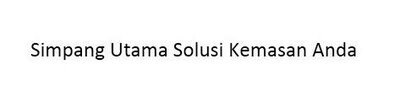 Trademark SIMPANG UTAMA SOLUSI KEMASAN ANDA