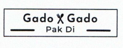 Trademark GADO-GADO PAK DI