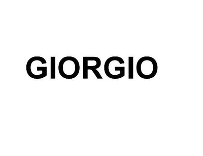 Trademark GIORGIO