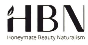 Trademark HBN Honeymate Beauty Naturalism + Logo