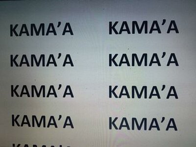 Trademark KAMA'A