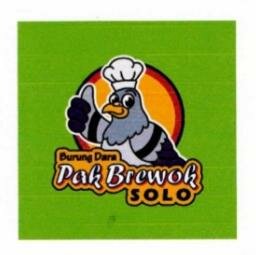 Trademark Burung Dara Pak Brewok Solo + Gambar / Lukisan