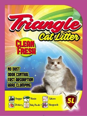 Trademark Triangle Cat Litter