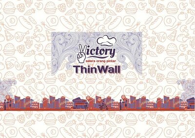 Trademark VICTORY SELERA ORANG PINTAR THIN WALL + GAMBAR