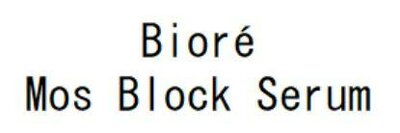 Trademark Bioré Mos Block Serum