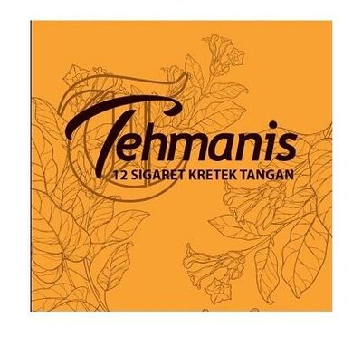 Trademark TEHMANIS 12 SIGARET KRETEK TANGAN + logo