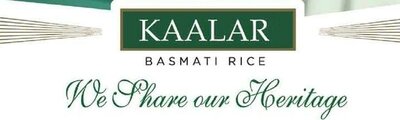 Trademark KAALAR BASMATI RICE We Share Our Hertiage + Lukisan