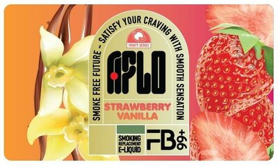 Trademark AFLO STRAWBERRY VANILLA FB99+ dan Lukisan