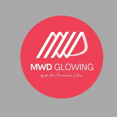 Trademark MWD GLOWING by apt. Heni Purnamasari, S.Farm dan logo