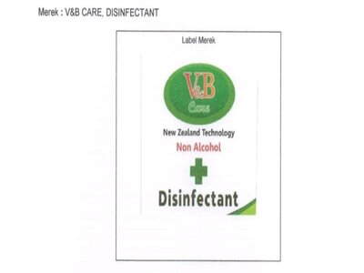 Trademark V&B Care Disinfectant