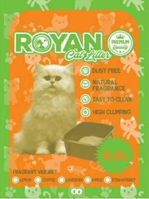 Trademark Royan Cat litter + Lukisan