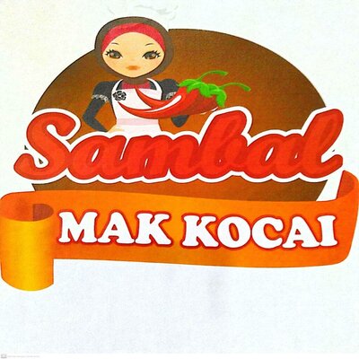 Trademark sambal mak kocai + Lukisan