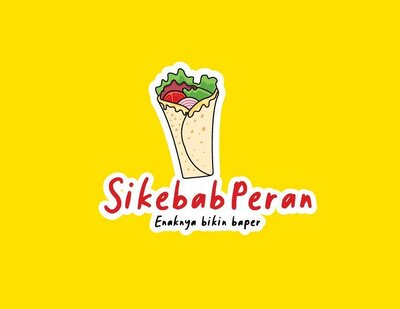 Trademark SikebabPeran Enaknya bikin baper + Logo