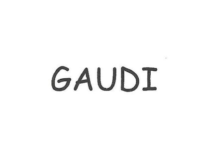 Trademark GAUDI