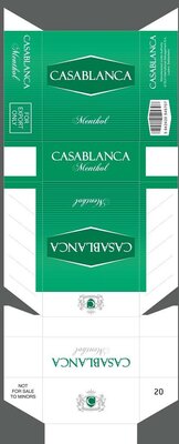 Trademark CASABLANCA MENTHOL