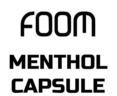 Trademark FOOM MENTHOL CAPSULE