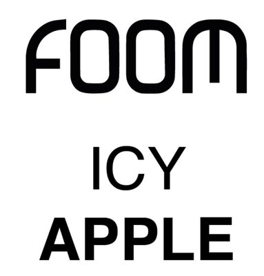 Trademark FOOM ICY APPLE