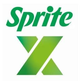 Trademark SPRITE with Stylised X