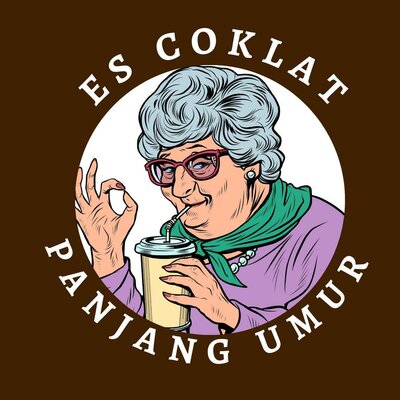 Trademark ES COKLAT PANJANG UMUR + LUKISAN