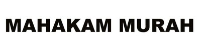 Trademark MAHAKAM MURAH