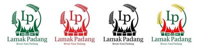 Trademark Lamak Padang Beras Nasi Padang + Lukisan