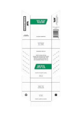 Trademark V&W GREEN & WHITE