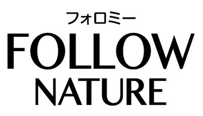 Trademark FOLLOW NATURE DAN HURUF JEPANG