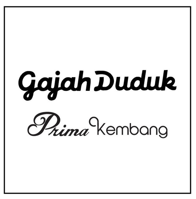 Trademark Gajah Duduk Prima Kembang