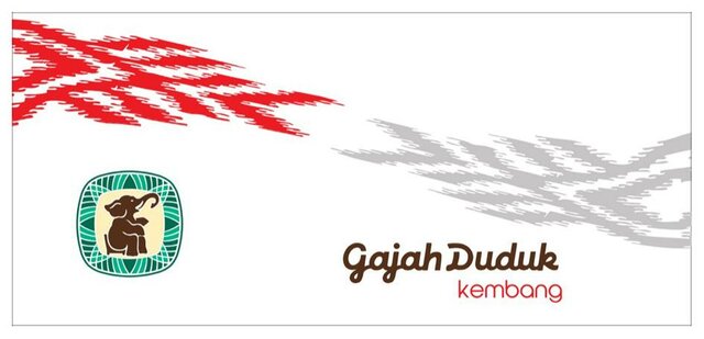 Trademark Gajah Duduk kembang & Kemasan