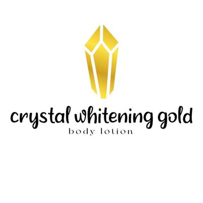 Trademark crystal whitening gold + logo