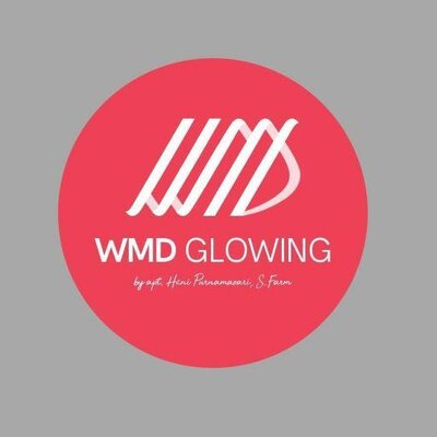 Trademark WMD GLOWING by apt. Heni Purnamasari, S.Farm dan logo