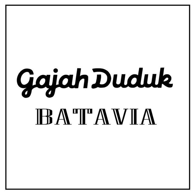 Trademark Gajah Duduk BATAVIA