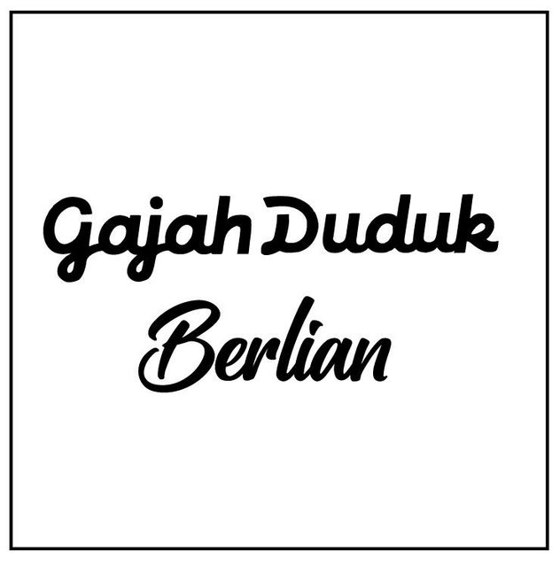 Trademark Gajah Duduk Berlian