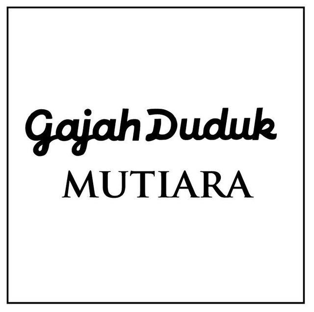 Trademark Gajah Duduk MUTIARA