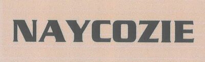 Trademark NAYCOZIE