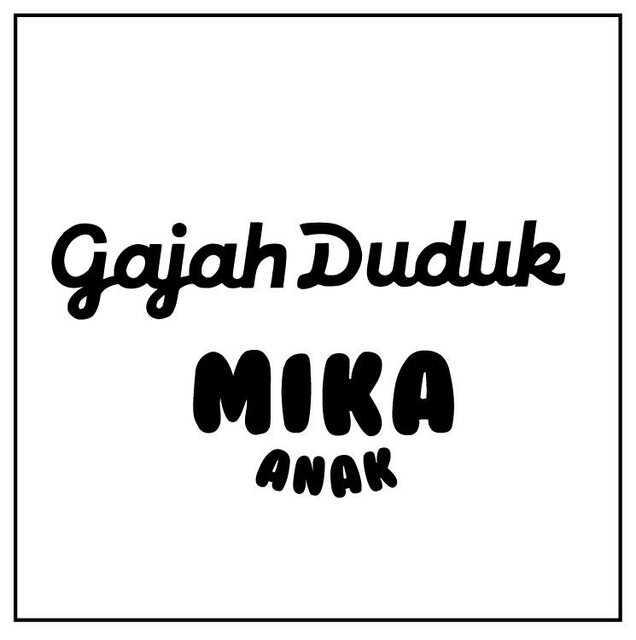 Trademark Gajah Duduk MIKA ANAK