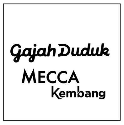 Trademark Gajah Duduk MECCA Kembang