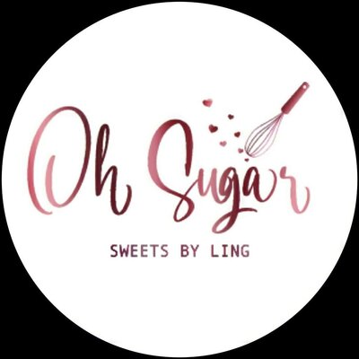 Trademark Oh Sugar Sweets By Ling + Lukisan