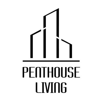 Trademark PENTHOUSE LIVING & Logo