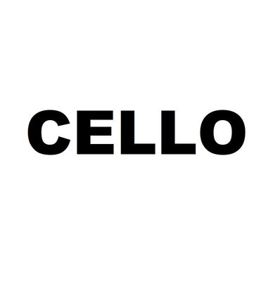 Trademark CELLO