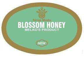 Trademark BLOSSOM HONEY MELKO'S PRODUCT NEW + LOGO