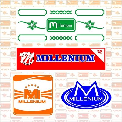 Trademark MILLENIUM + GAMBAR