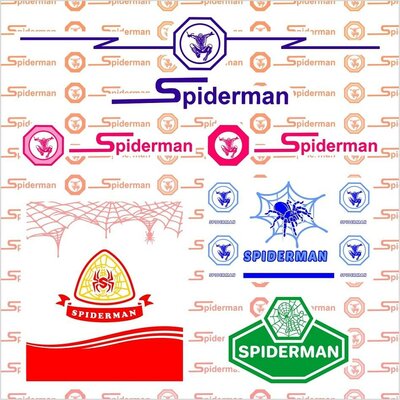 Trademark SPIDERMAN + GAMBAR