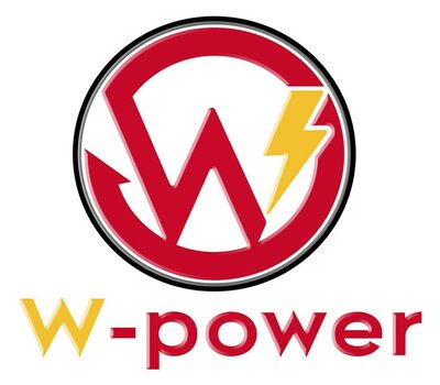 Trademark Logo + W-power