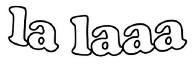 Trademark la laaa + logo