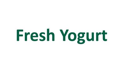 Trademark Fresh Yogurt