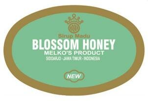 Trademark BLOSSOM HONEY MELKO'S PRODUCT NEW + LOGO